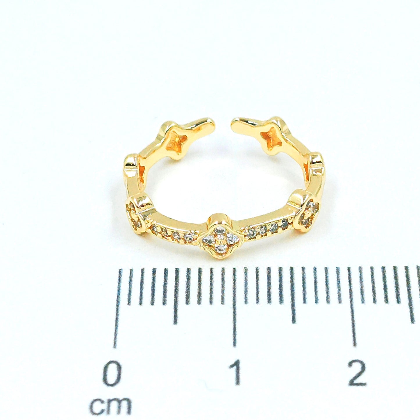 Anillo van cleef microzircones