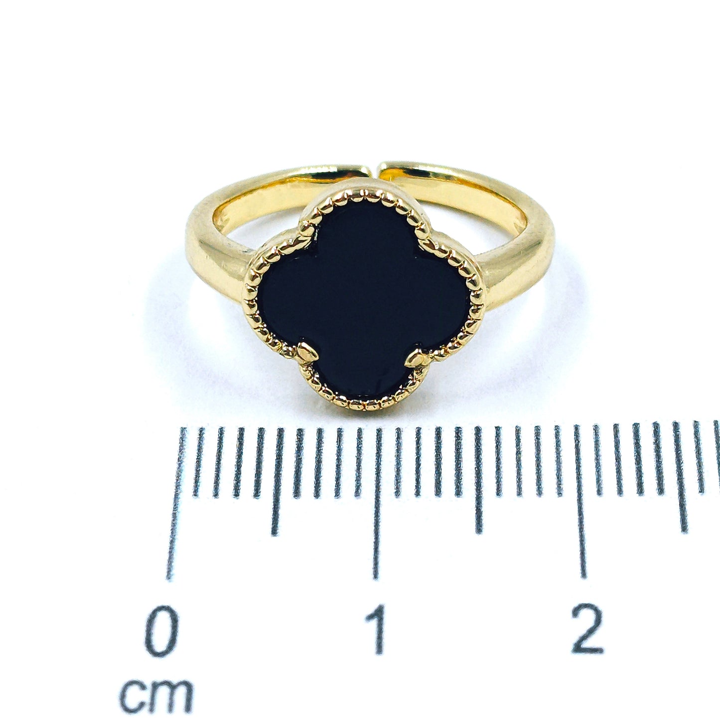 Anillo Van cleef negro