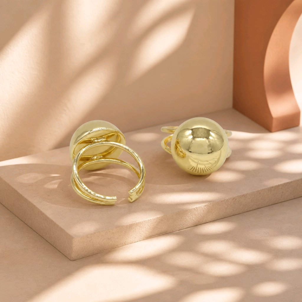 Anillo bola chunky