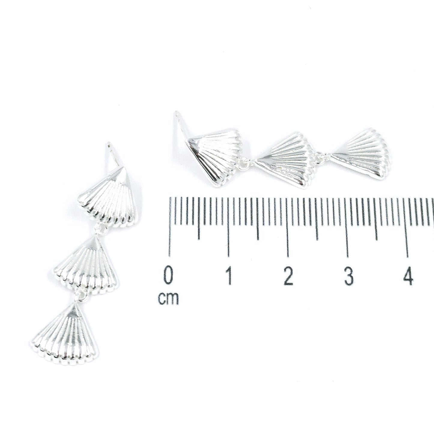 Arete lluvia de conchas P