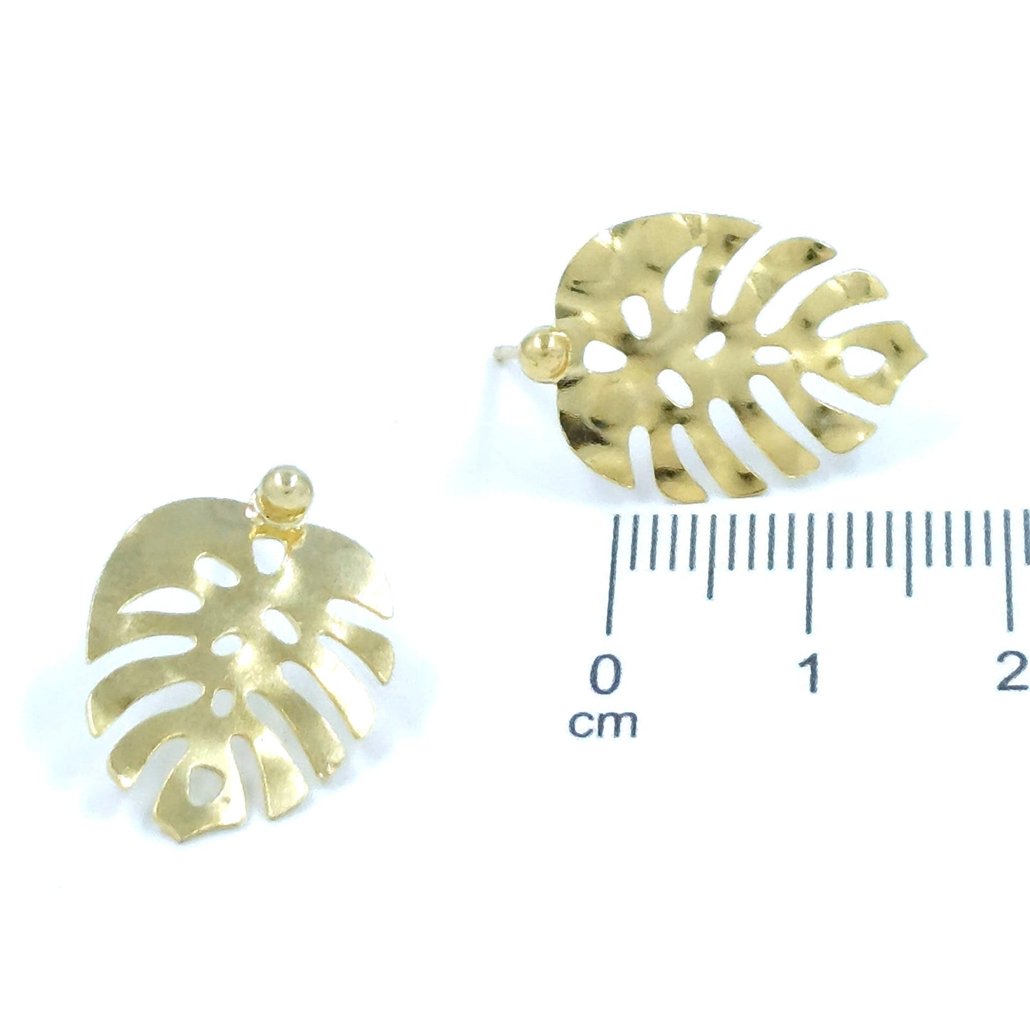 Arete bronce espiga