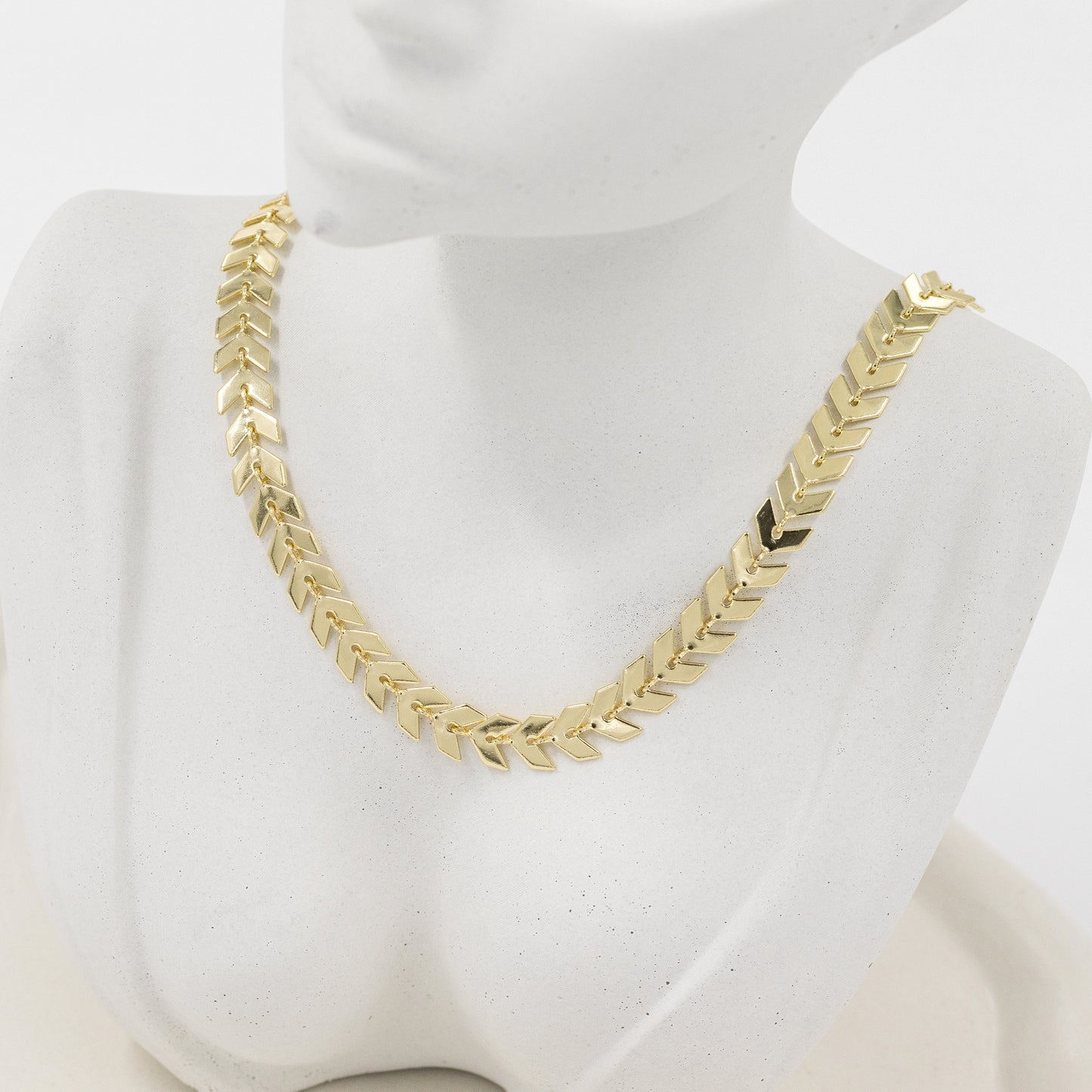 Cadena espiga (45cm) Amulí