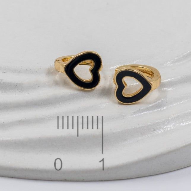 Candonga pequeña silueta corazon (1,2cm)