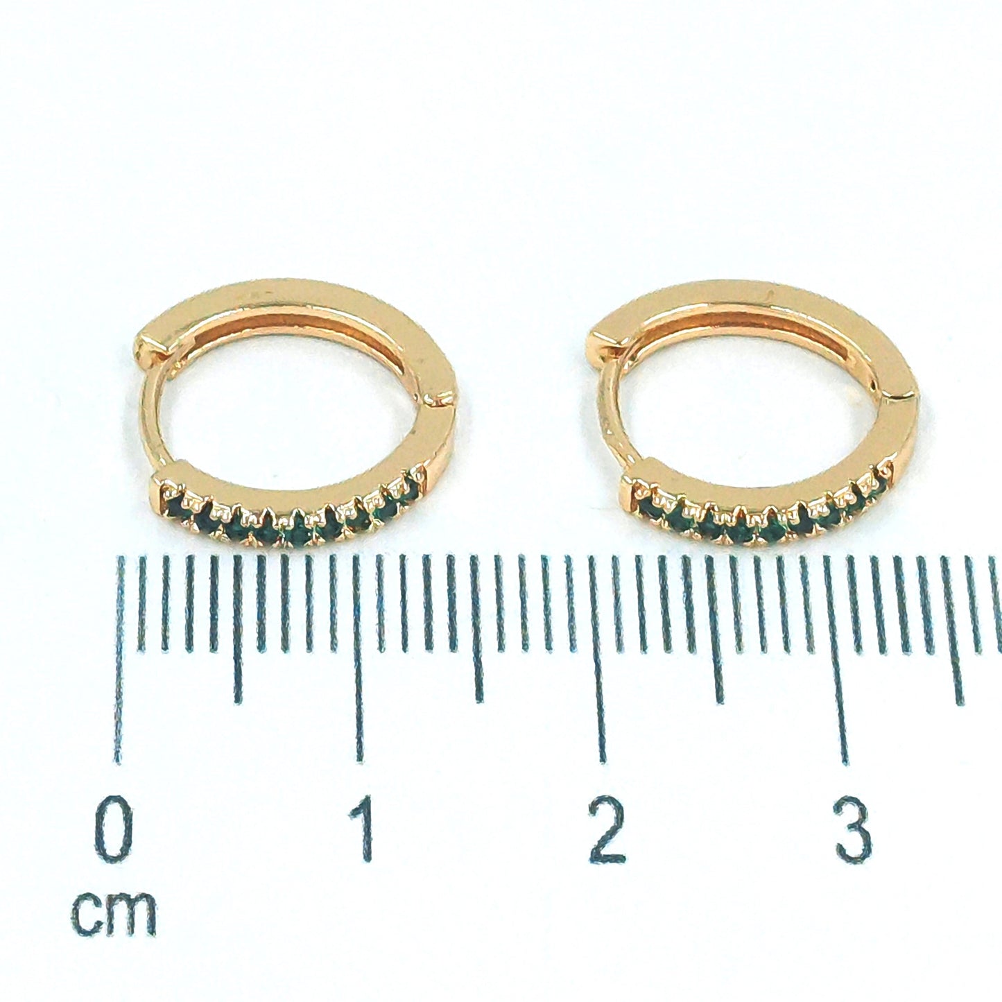 Cdga pequeña microzircones esmeralda