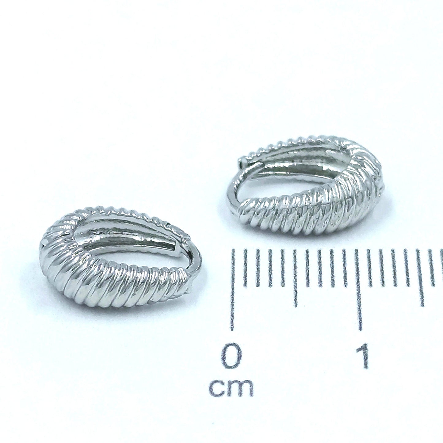 Candonga pequeña baño de plata