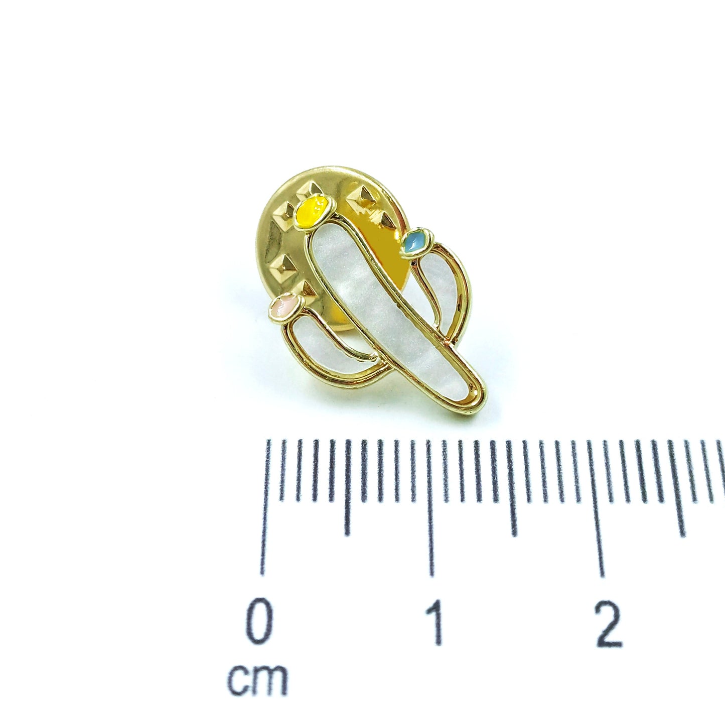 Broche cacrus nacar