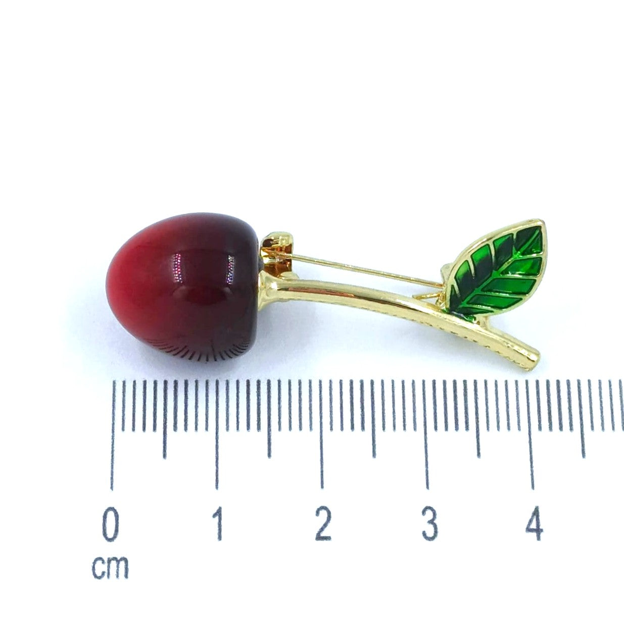 Broche cereza