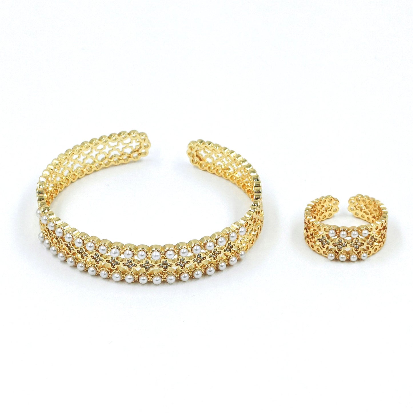 Set Pulsera perlas van cleef