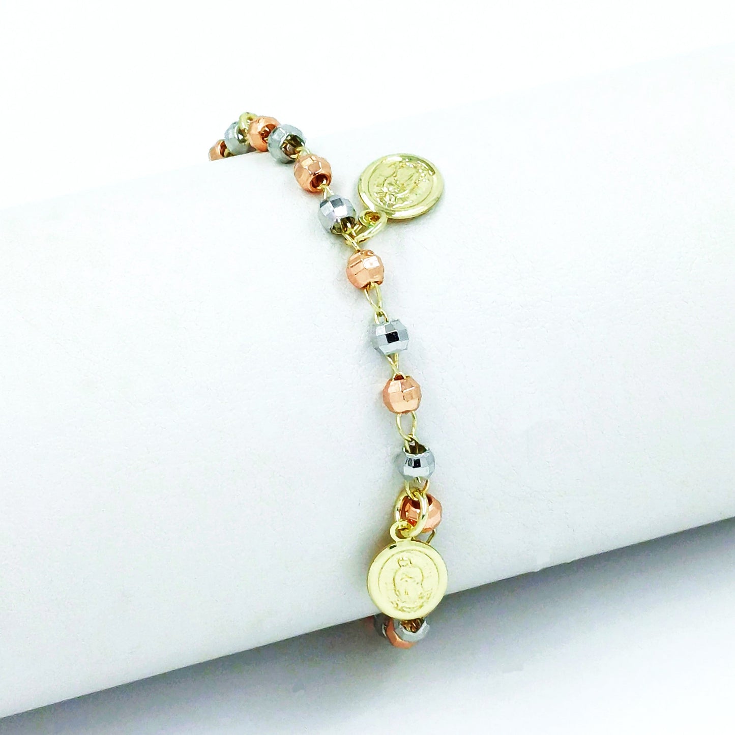 Pulsera 3 oros dijes