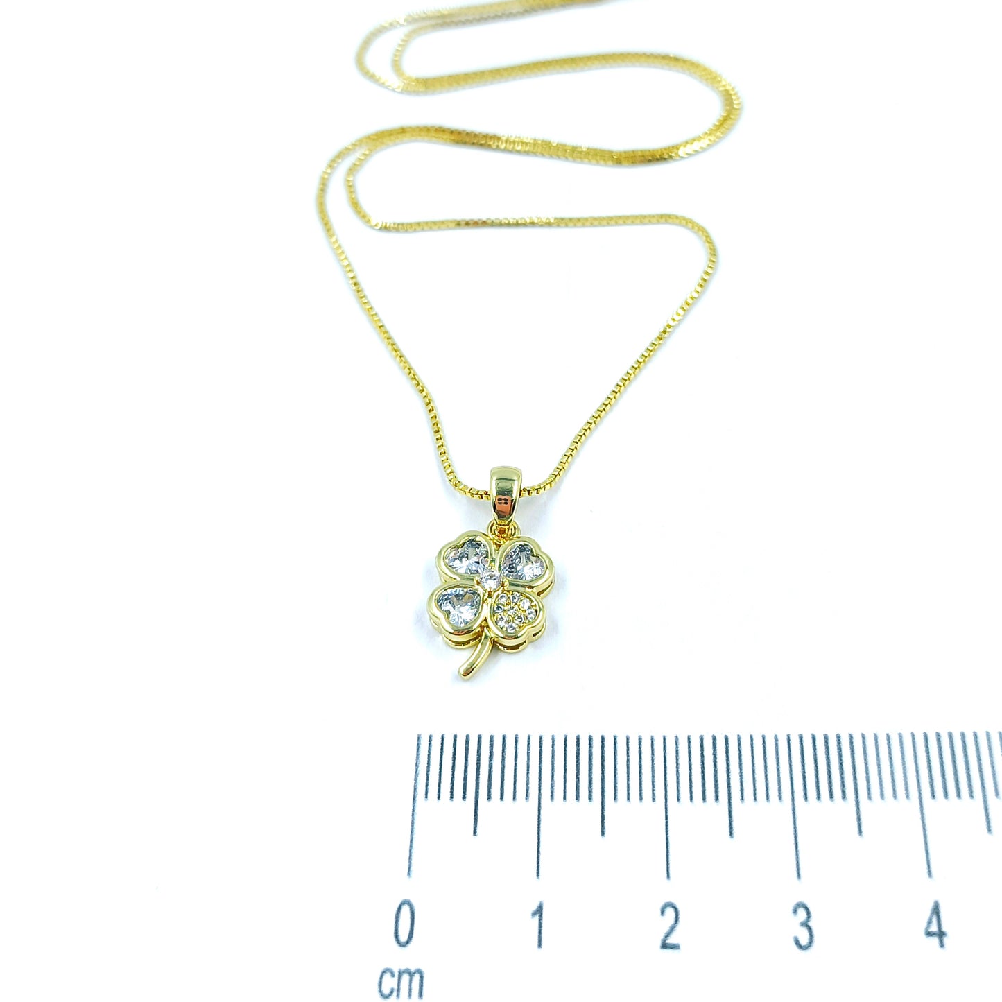 Collar rodio Flor van cleef