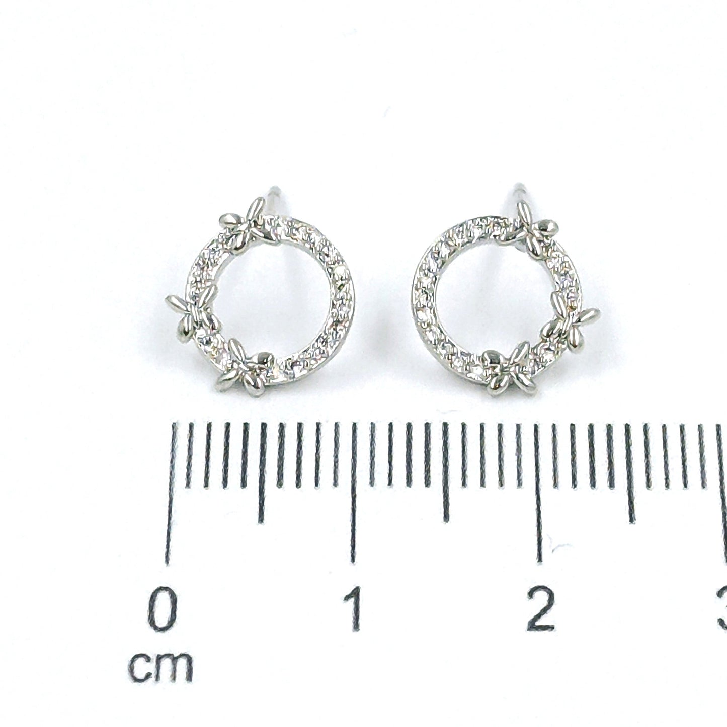 Topo Círculo micro zircón