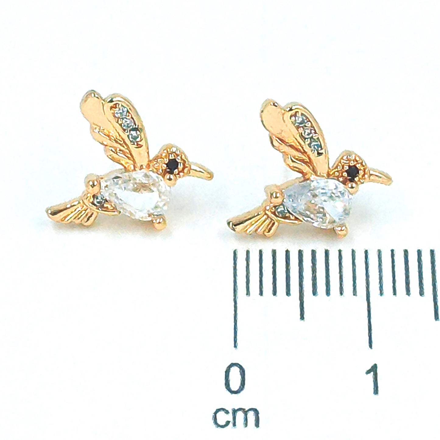 Topo colibrí cristal