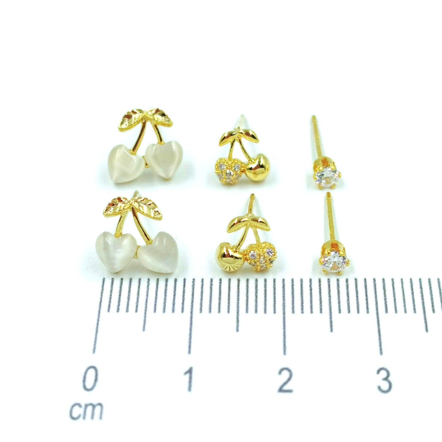 Topo cerezas corazones