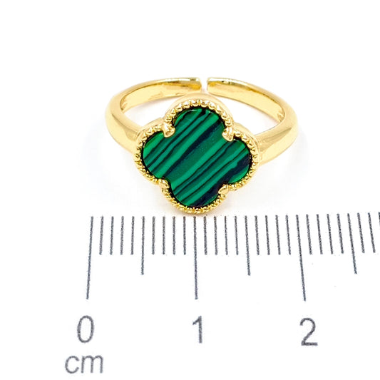 Anillo van cleef verde 