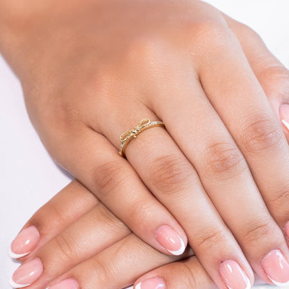 Anillo moño  Amulí