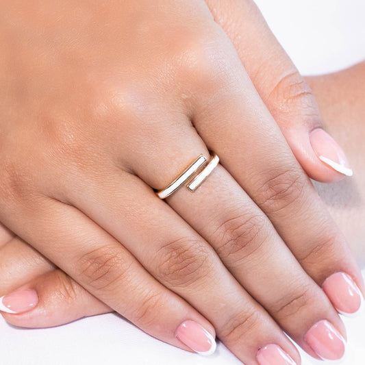 Anillo liso nácar  Amulí