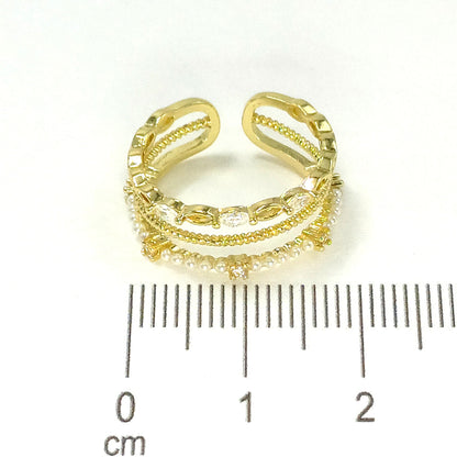 Anillo triple pastel