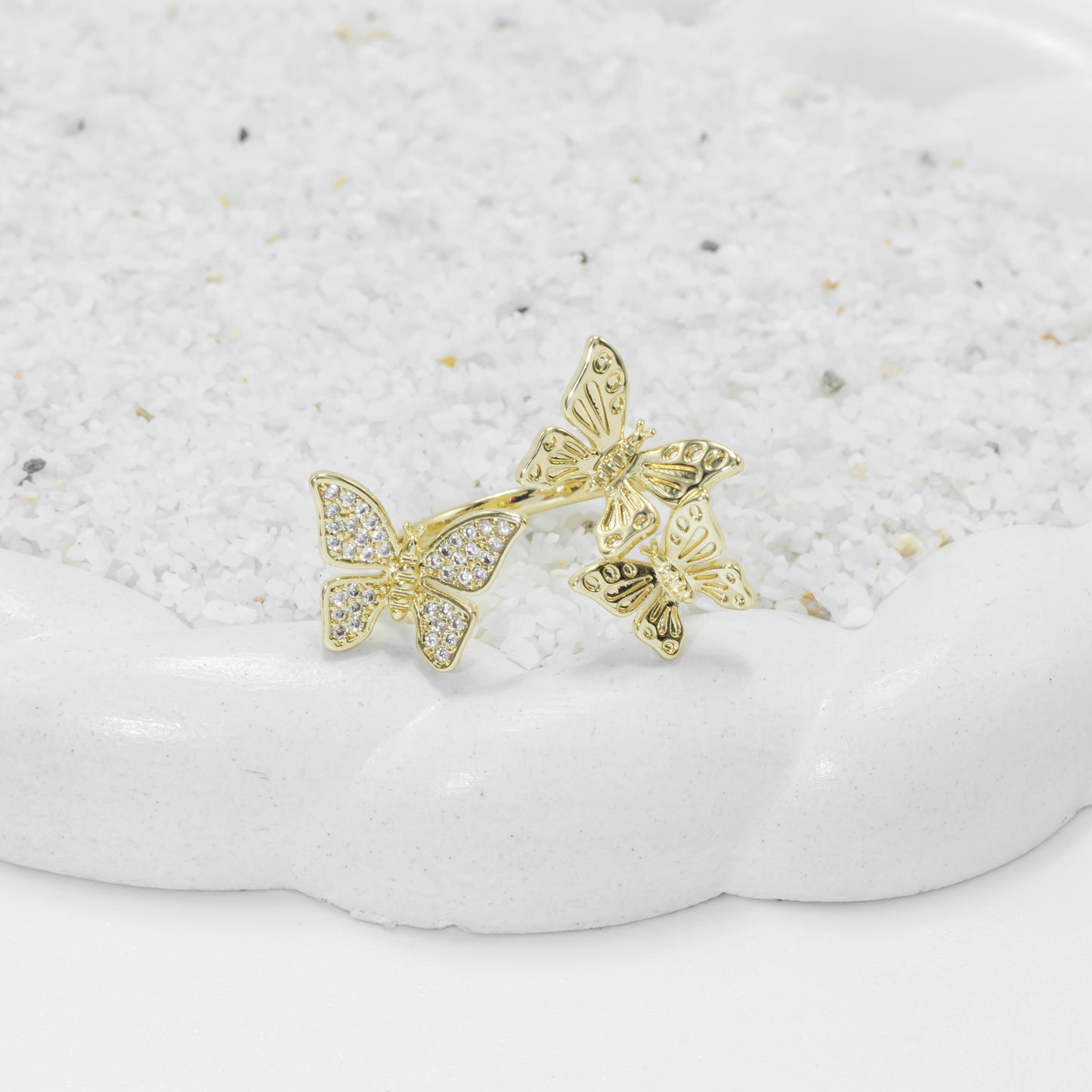 Anillo maxi mariposa