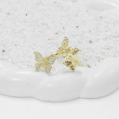 Anillo maxi mariposa