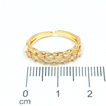 Anillo doble espiral