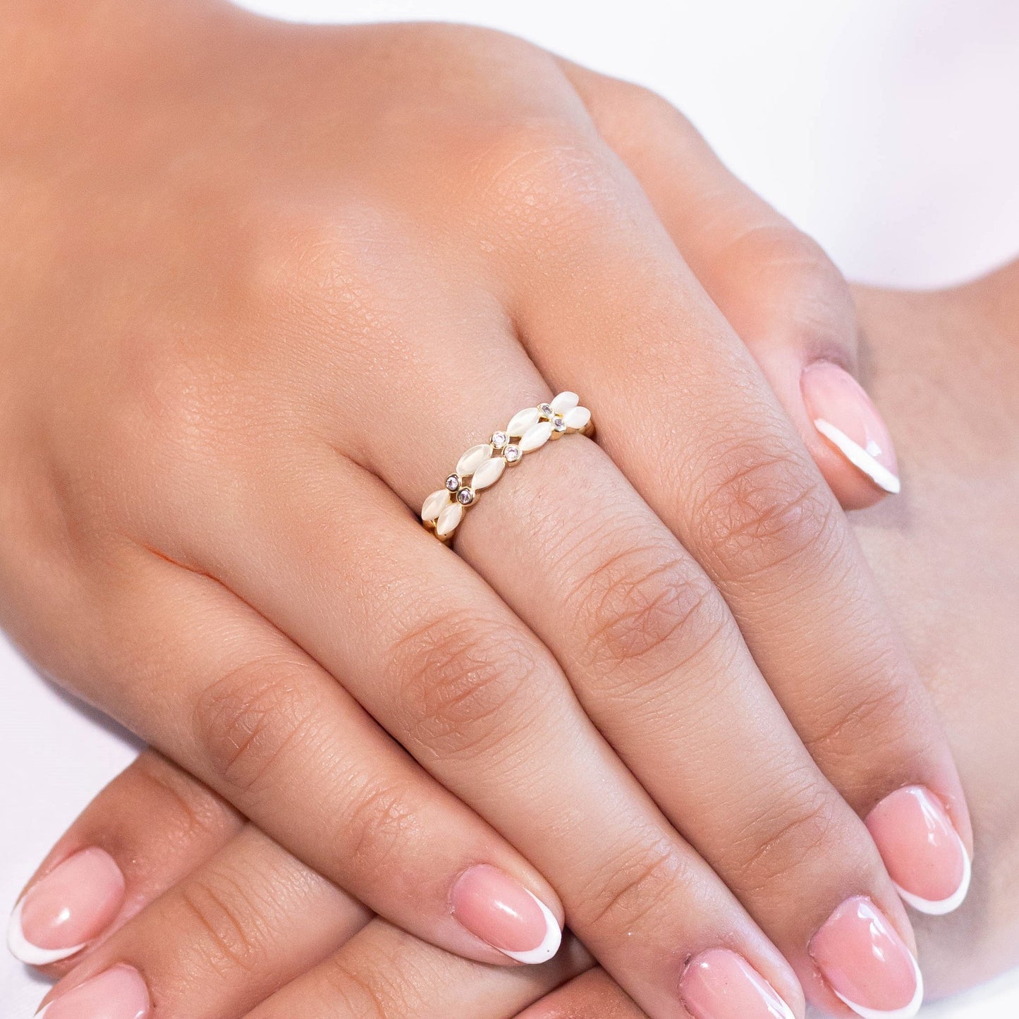 Anillo doble gema  Amulí