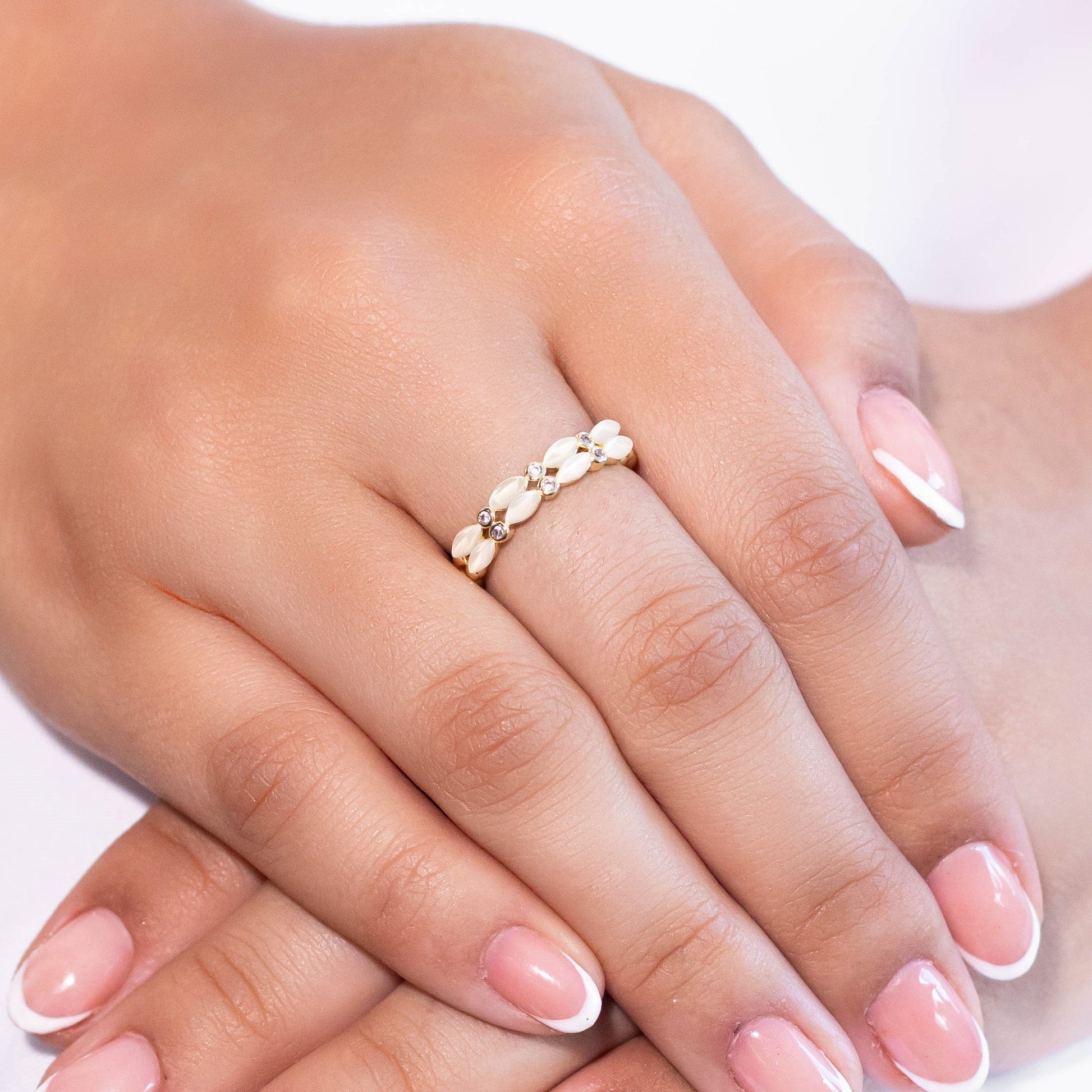 Anillo doble gema  Amulí