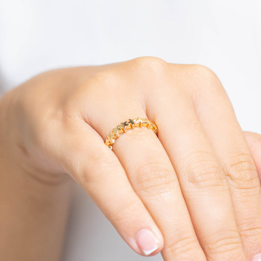 Anillo estrellas  Amulí