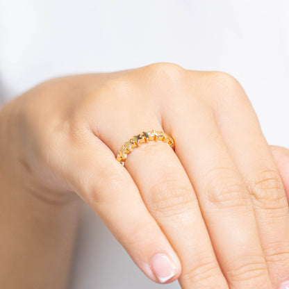 Anillo estrellas  Amulí