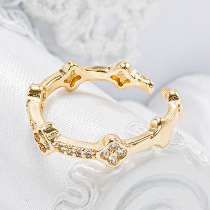 Anillo van cleef microzircones