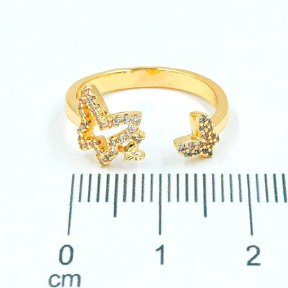 Anillo mariposas