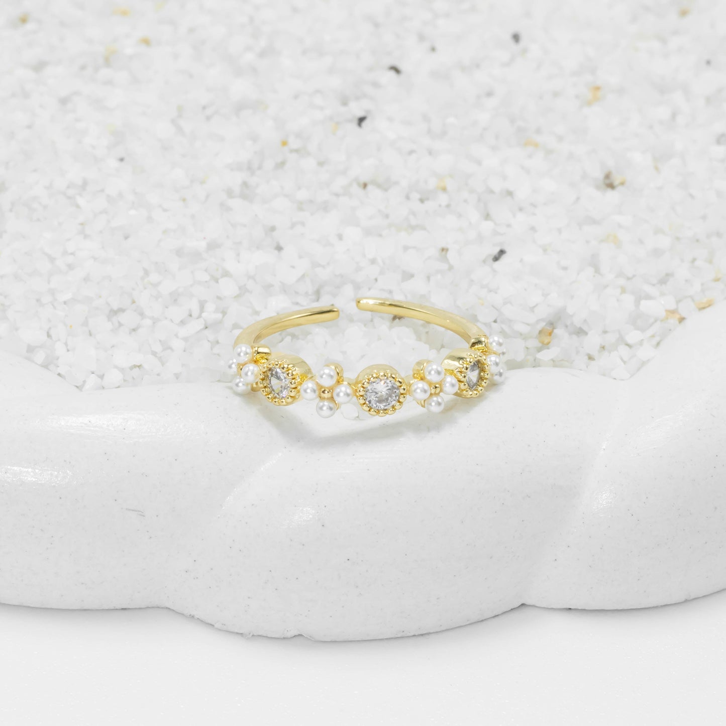 Anillo van cleef perla