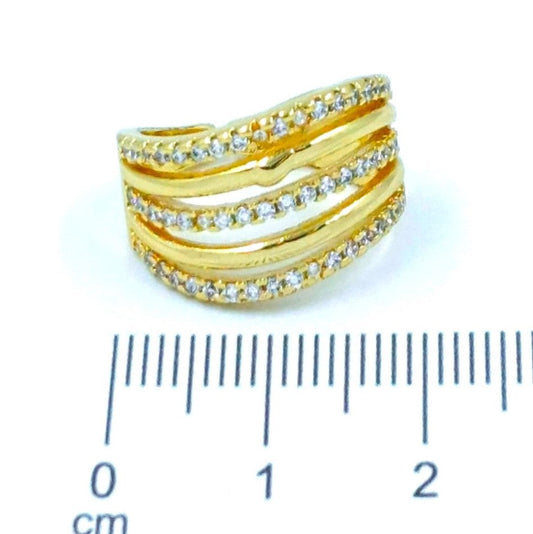 Anillo micro zircones