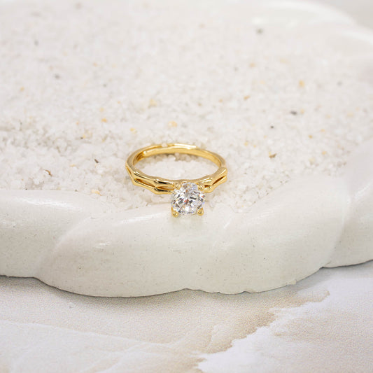 Anillo argolla compromiso