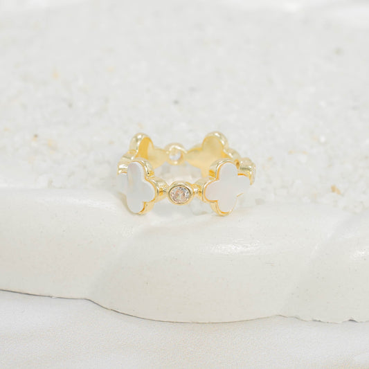 Anillo van cleef nácar