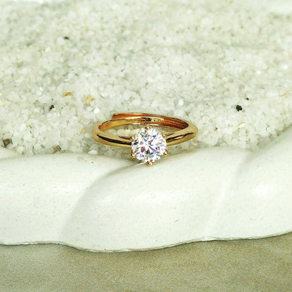 Anillo argolla compromiso