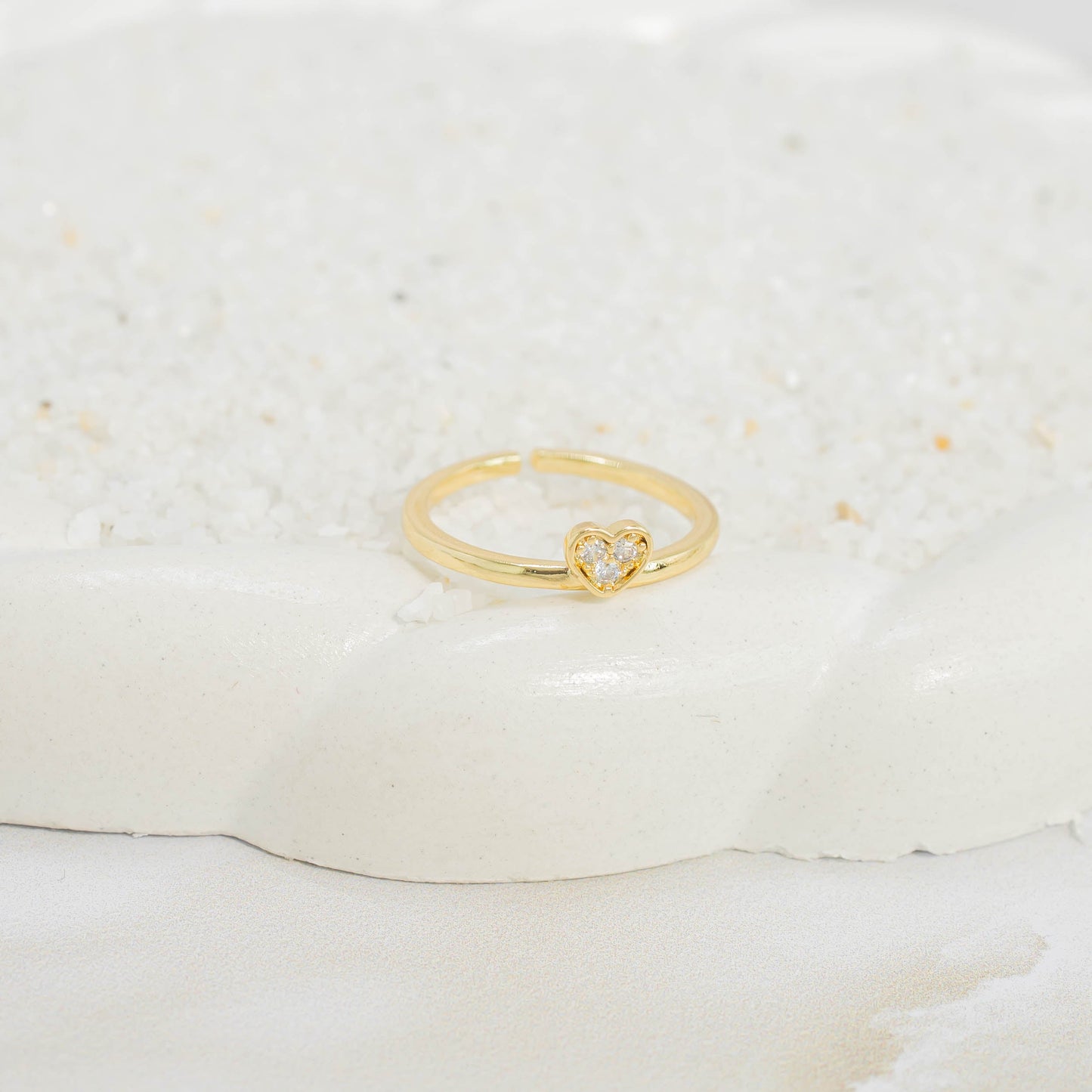 Anillo corazón  mini Amulí