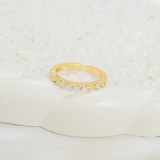 Anillo micro zircón Amulí