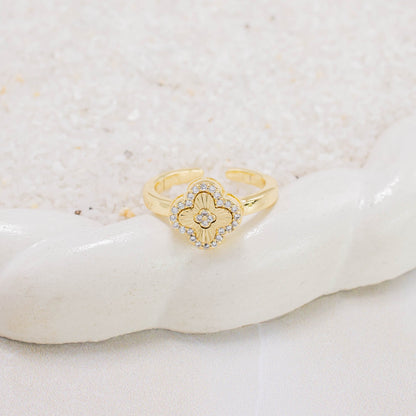 Anillo van cleef micro zircón