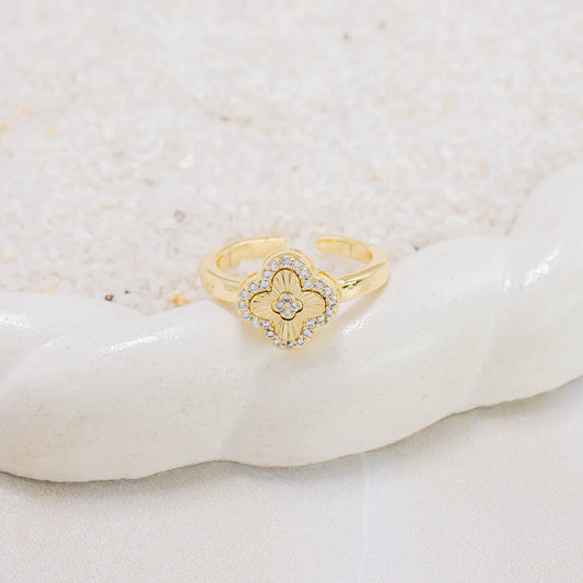 Anillo van cleef micro zircón