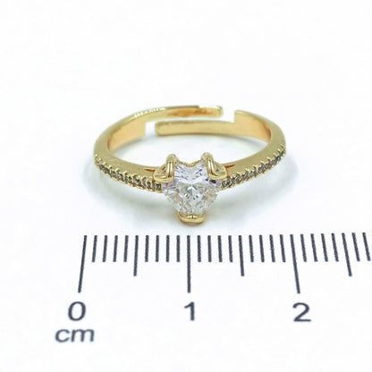 Anillo argolla corazón