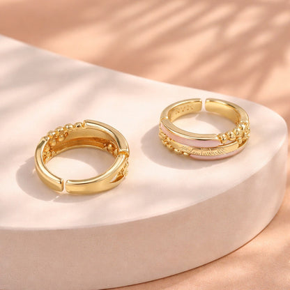 Anillo esmaltado
