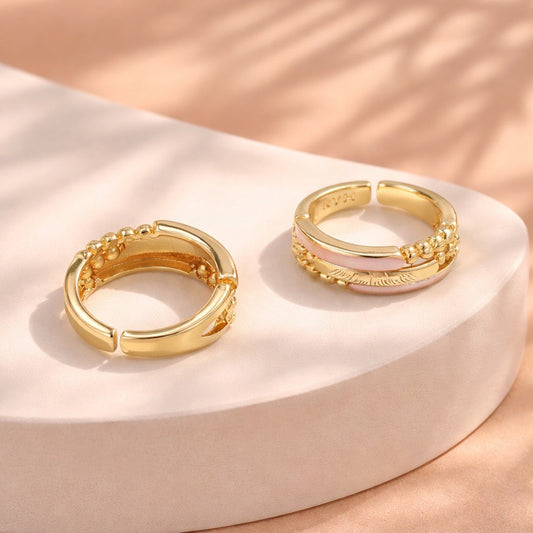 Anillo esmaltado