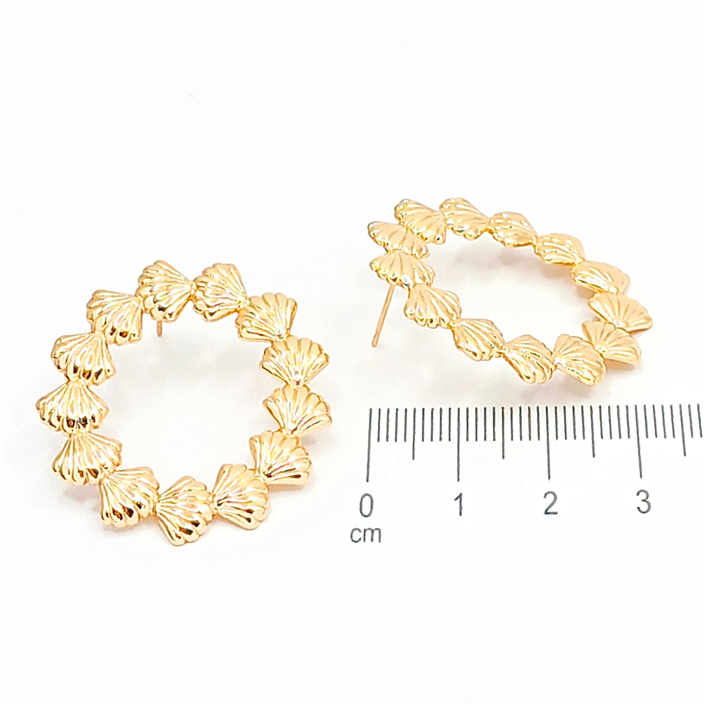 Arete aro cochas (3cm) Amulí