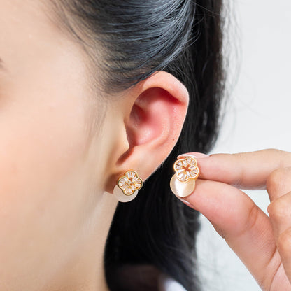 Arete baguette gema  Amulí