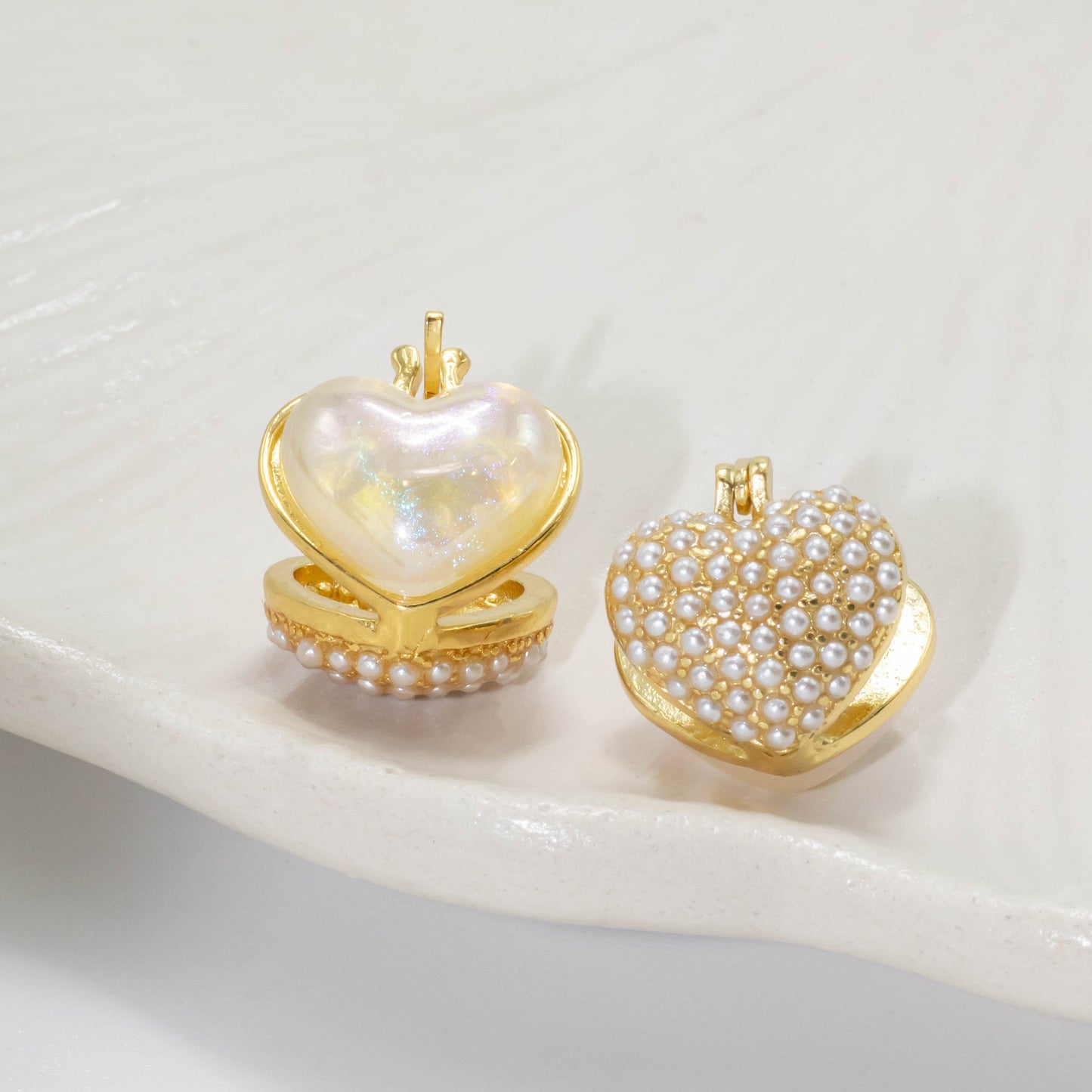 Arete doble faz corazón