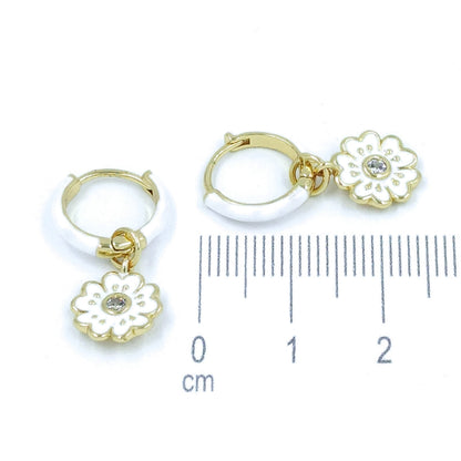 Arete candonga flor
