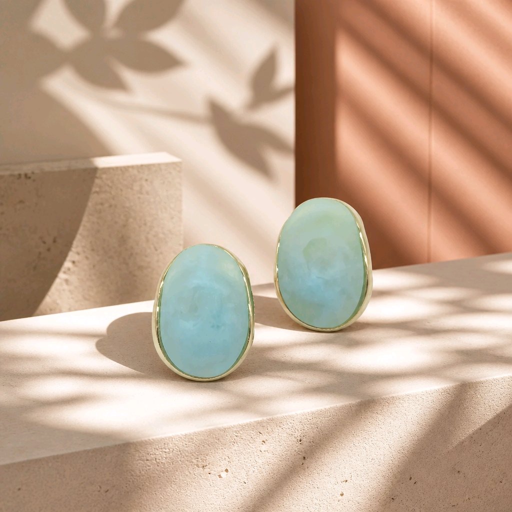 Arete resina turqueza