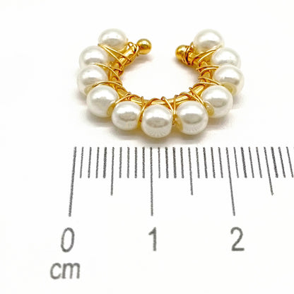 Earcuff perlas