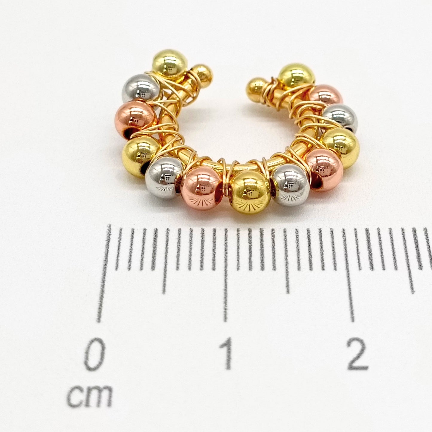 Earcuff 3 oros Amulí