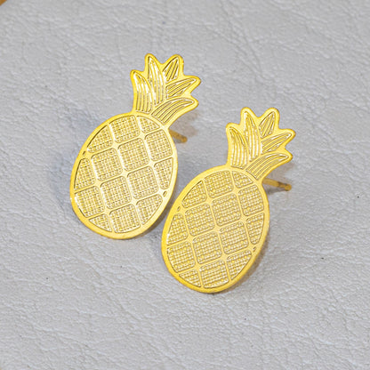 Topo bronce piña